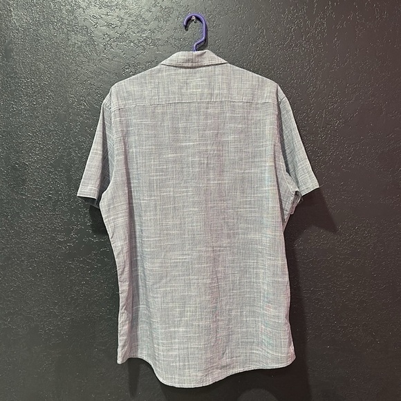 LEE Men’s Button Up Short Sleeve Shirt Regular Fit Size L - Picture 2 of 6
